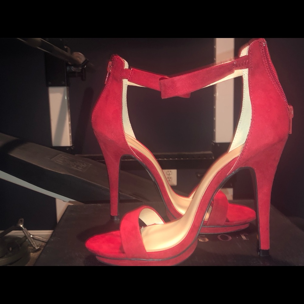 Red stilettos
